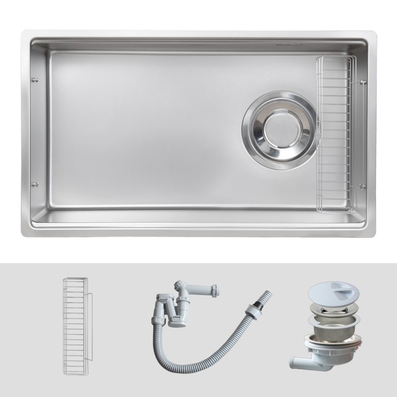 Chậu rửa bát KLUGER KY7545SL-S75 - 29 Chậu rửa bát KLUGER KY7545SL-S75