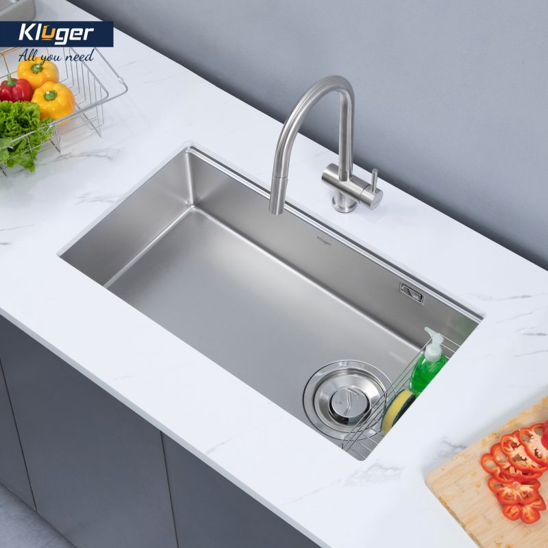 Chậu rửa bát KLUGER KY7545SL-S75 - 32 Chậu rửa bát KLUGER KY7545SL-S75