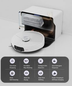 ROBOT HÚT BỤI LAU NHÀ ROBOROCK S8 MAXV ULTRA-TỰ ĐỘNG CẤP XẢ NƯỚC - 65