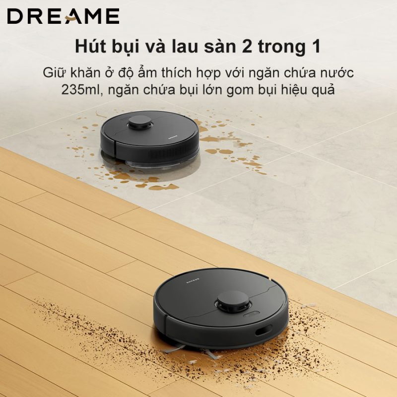 ROBOT HÚT BỤI LAU NHÀ DREAME D9 MAX GEN 2 - 84 ROBOT HÚT BỤI LAU NHÀ DREAME D9 MAX GEN 2