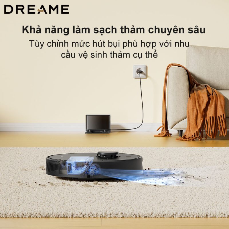 ROBOT HÚT BỤI LAU NHÀ DREAME D9 MAX GEN 2 - 81 ROBOT HÚT BỤI LAU NHÀ DREAME D9 MAX GEN 2