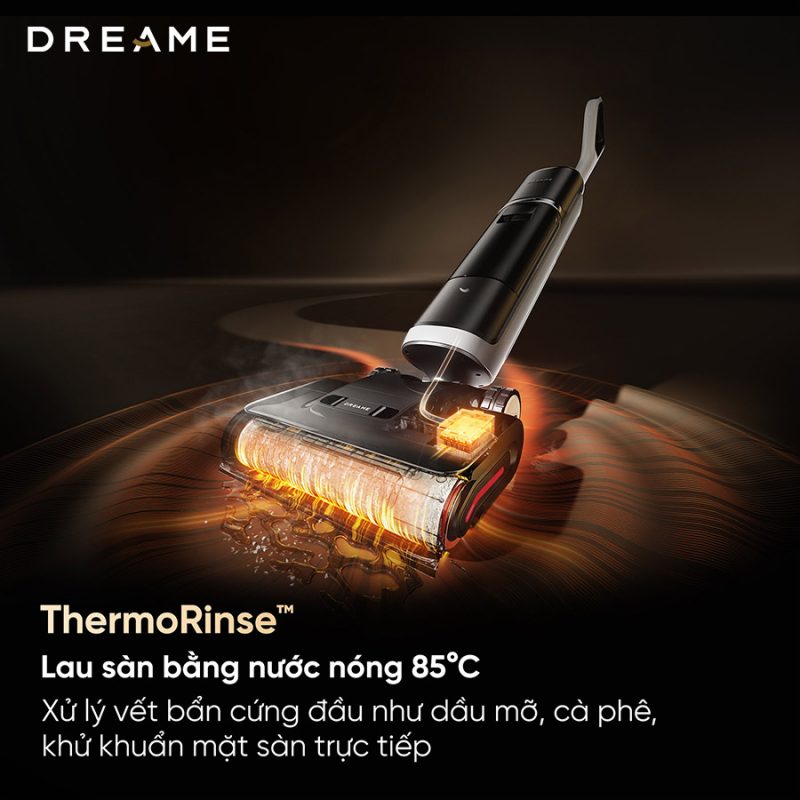 MÁY HÚT BỤI LAU NHÀ KHÔ VÀ ƯỚT DREAME H15 PRO HEAT - 68 MÁY HÚT BỤI LAU NHÀ KHÔ VÀ ƯỚT DREAME H15 PRO HEAT