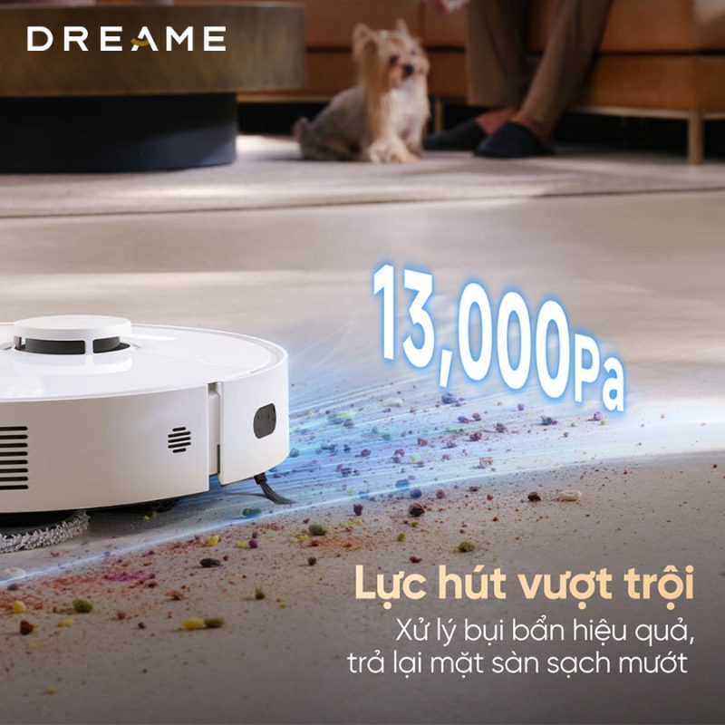 ROBOT HÚT BỤI LAU NHÀ DREAME D20 ULTRA - 72 ROBOT HÚT BỤI LAU NHÀ DREAME D20 ULTRA