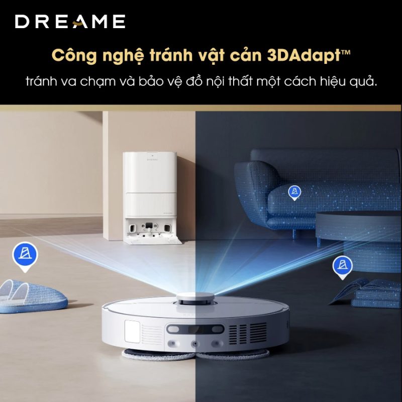 ROBOT HÚT BỤI LAU NHÀ DREAME D20 ULTRA - 82 ROBOT HÚT BỤI LAU NHÀ DREAME D20 ULTRA