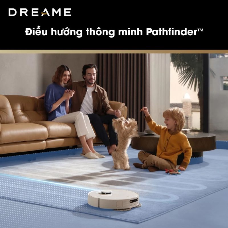 ROBOT HÚT BỤI LAU NHÀ DREAME D20 ULTRA - 75 ROBOT HÚT BỤI LAU NHÀ DREAME D20 ULTRA