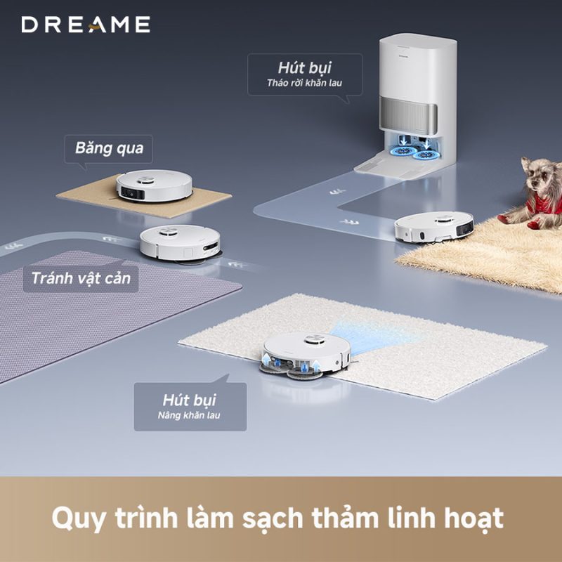 ROBOT HÚT BỤI LAU NHÀ DREAME L40S ULTRA - 66 ROBOT HÚT BỤI LAU NHÀ DREAME L40S ULTRA
