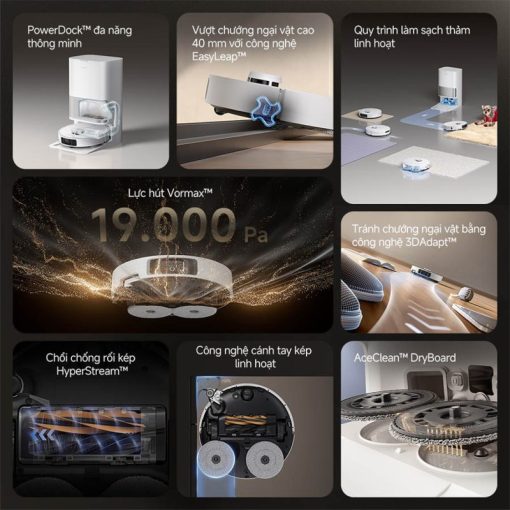ROBOT HÚT BỤI LAU NHÀ DREAME L40S ULTRA - 7