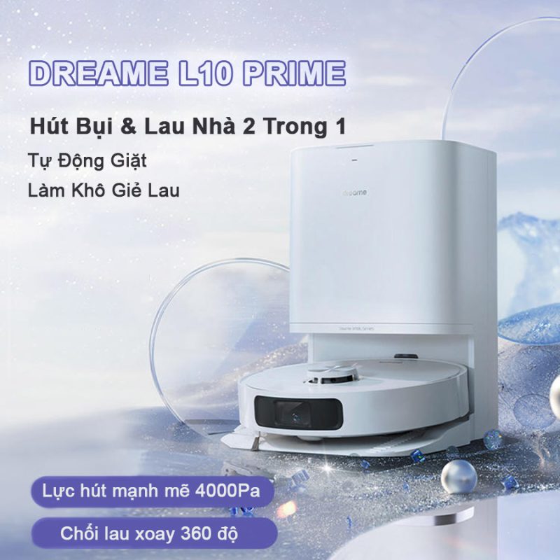 ROBOT HÚT BỤI LAU NHÀ DREAME L10 PRIME - 63 ROBOT HÚT BỤI LAU NHÀ DREAME L10 PRIME