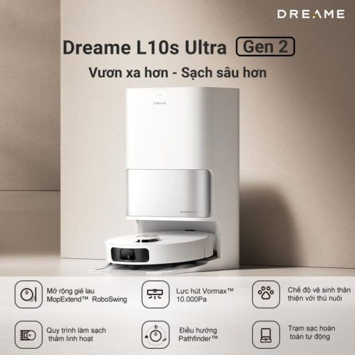 ROBOT HÚT BỤI LAU NHÀ DREAME L10S ULTRA GEN 2 - 9