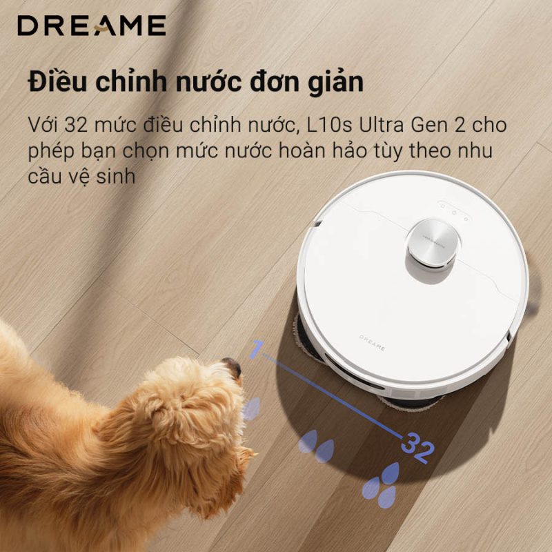 ROBOT HÚT BỤI LAU NHÀ DREAME L10S ULTRA GEN 2 - 95 ROBOT HÚT BỤI LAU NHÀ DREAME L10S ULTRA GEN 2