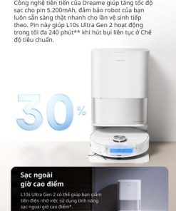 ROBOT HÚT BỤI LAU NHÀ DREAME L10S ULTRA GEN 2 - 74 ROBOT HÚT BỤI LAU NHÀ DREAME L10S ULTRA GEN 2 - 73