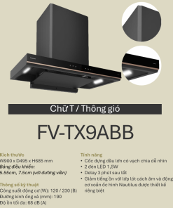 Máy hút mùi Panasonic FV-TX9ABB - 15