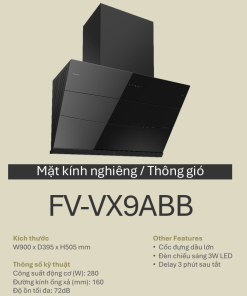 Máy hút mùi Panasonic FV-VX9ABB - 13