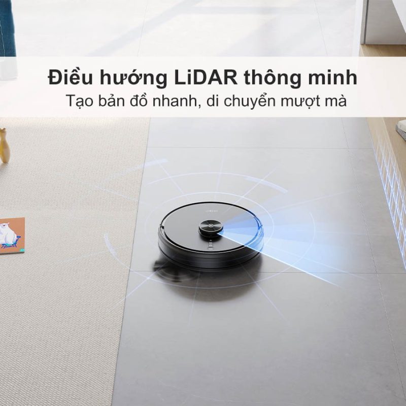 ROBOT HÚT BỤI LAU NHÀ ECOVACS DEEBOT Y1 PRO - 66 ROBOT HÚT BỤI LAU NHÀ ECOVACS DEEBOT Y1 PRO