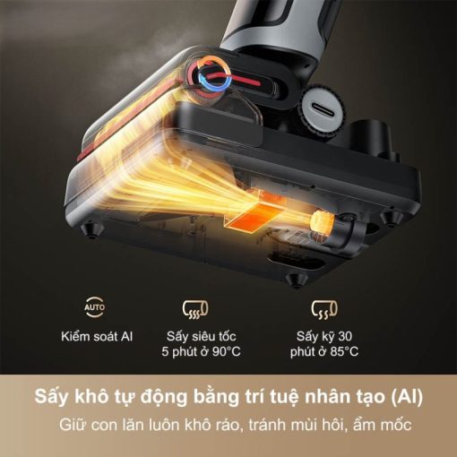 MÁY HÚT BỤI LAU NHÀ KHÔ VÀ ƯỚT DREAME H15 PRO HEAT - 31
