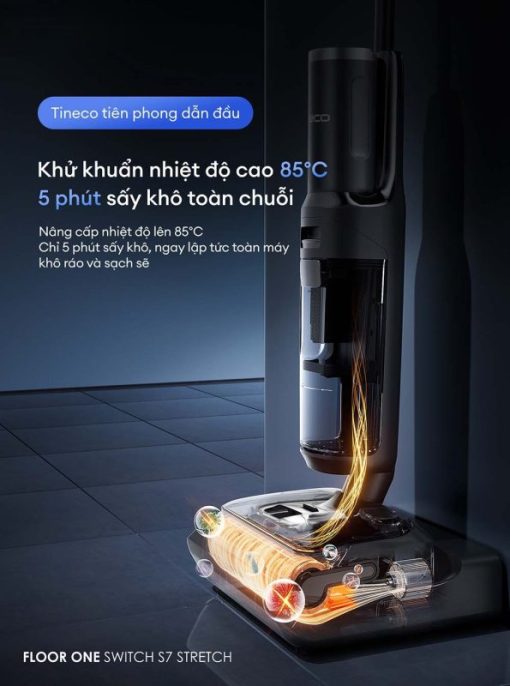 MÁY HÚT BỤI LAU NHÀ TINECO FLOOR ONE SWITCH S7 STRETCH - 7