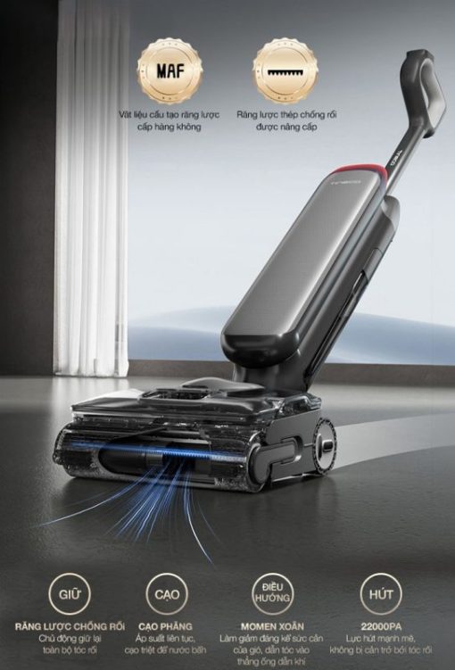 MÁY HÚT BỤI LAU NHÀ TINECO FLOOR ONE S9 ARTIST STEAM - 21