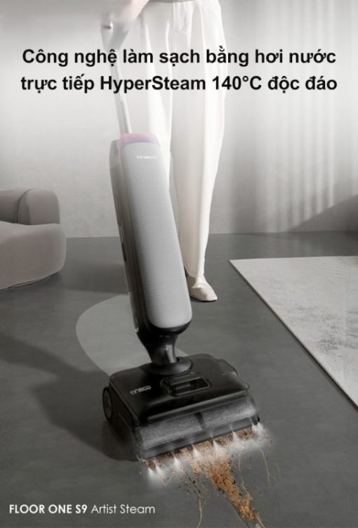 MÁY HÚT BỤI LAU NHÀ TINECO FLOOR ONE S9 ARTIST STEAM - 11