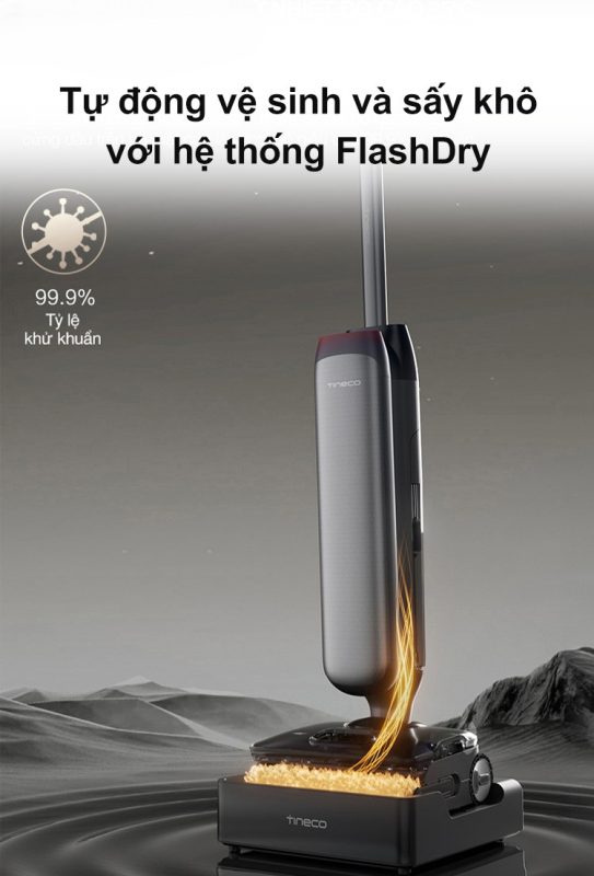 MÁY HÚT BỤI LAU NHÀ TINECO FLOOR ONE S9 ARTIST STEAM - 90 MÁY HÚT BỤI LAU NHÀ TINECO FLOOR ONE S9 ARTIST STEAM