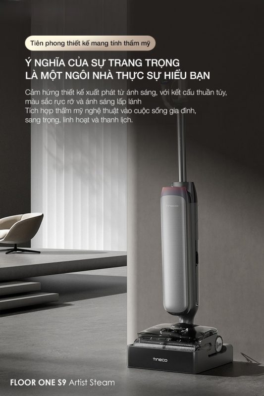 MÁY HÚT BỤI LAU NHÀ TINECO FLOOR ONE S9 ARTIST STEAM - 94 MÁY HÚT BỤI LAU NHÀ TINECO FLOOR ONE S9 ARTIST STEAM
