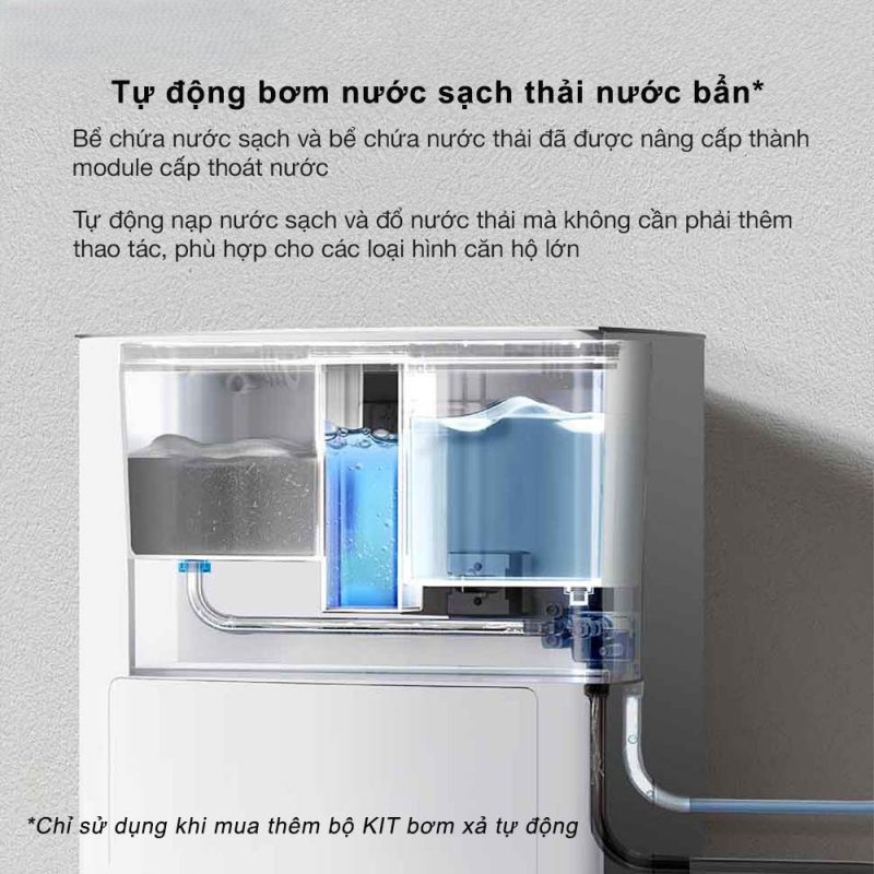 ROBOT HÚT BỤI LAU NHÀ ECOVACS DEEBOT X2 OMNI - 133 ROBOT HÚT BỤI LAU NHÀ ECOVACS DEEBOT X2 OMNI