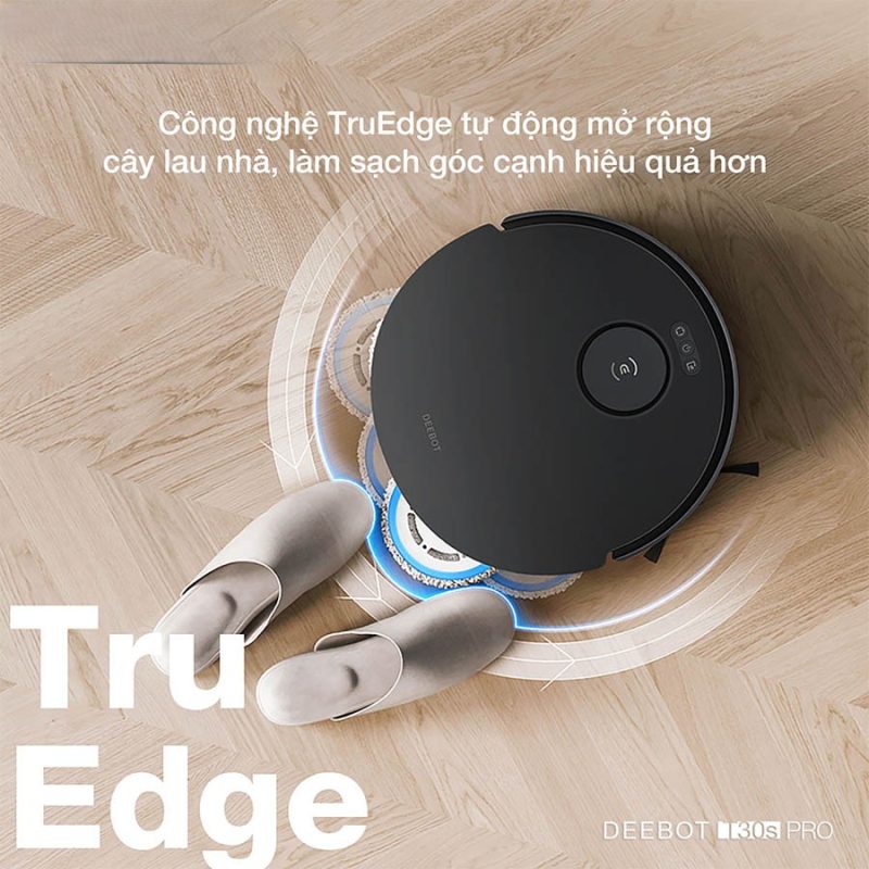 ROBOT HÚT BỤI LAU NHÀ ECOVACS DEEBOT T30S PRO - 107 ROBOT HÚT BỤI LAU NHÀ ECOVACS DEEBOT T30S PRO