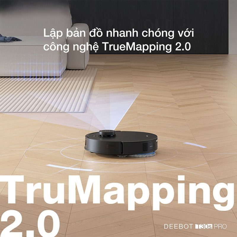 ROBOT HÚT BỤI LAU NHÀ ECOVACS DEEBOT T30S PRO - 111 ROBOT HÚT BỤI LAU NHÀ ECOVACS DEEBOT T30S PRO