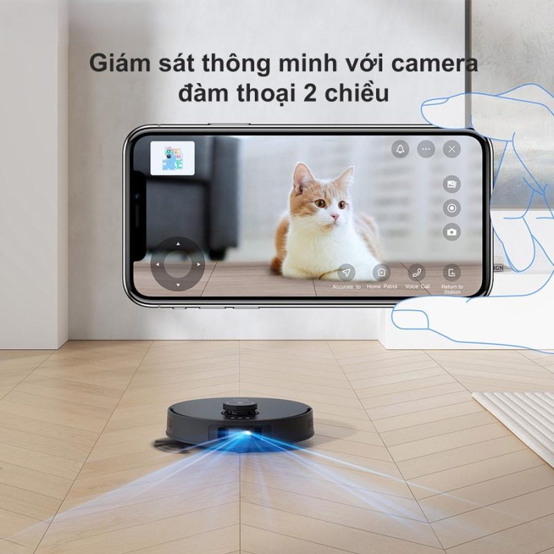 ROBOT HÚT BỤI LAU NHÀ ECOVACS DEEBOT T30S PRO - 115 ROBOT HÚT BỤI LAU NHÀ ECOVACS DEEBOT T30S PRO