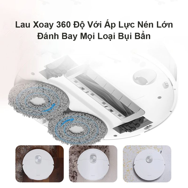 ROBOT HÚT BỤI LAU NHÀ DREAME L10 PRIME - 65 ROBOT HÚT BỤI LAU NHÀ DREAME L10 PRIME