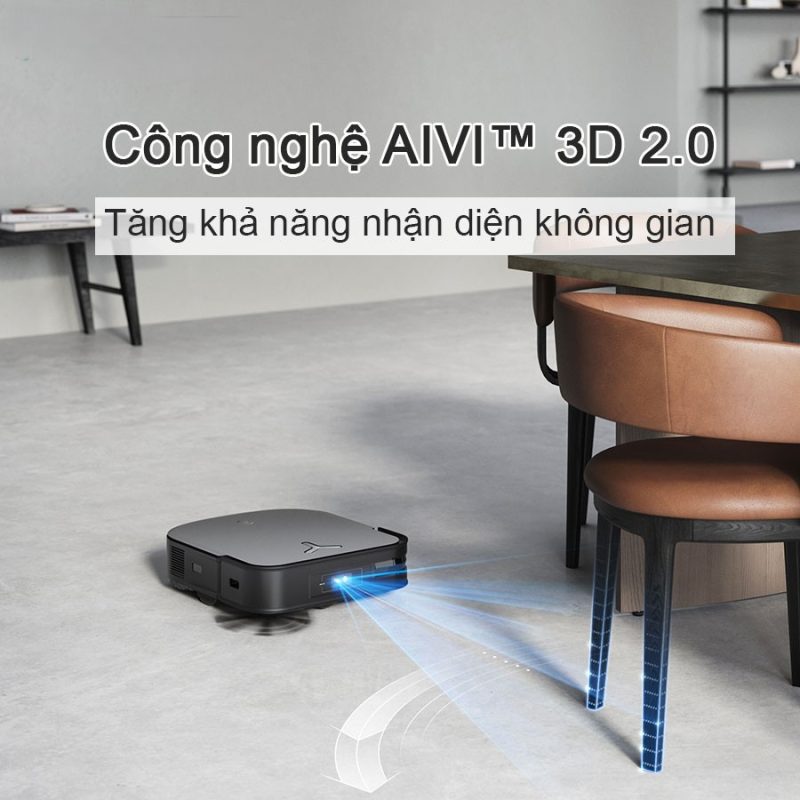 ROBOT HÚT BỤI LAU NHÀ ECOVACS DEEBOT X2 OMNI - 124 ROBOT HÚT BỤI LAU NHÀ ECOVACS DEEBOT X2 OMNI