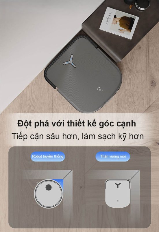 ROBOT HÚT BỤI LAU NHÀ ECOVACS DEEBOT X2 OMNI - 120 ROBOT HÚT BỤI LAU NHÀ ECOVACS DEEBOT X2 OMNI