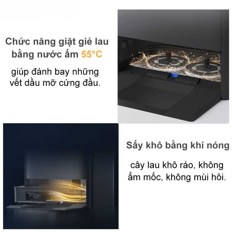 ROBOT HÚT BỤI LAU NHÀ ECOVACS DEEBOT X2 OMNI - 130 ROBOT HÚT BỤI LAU NHÀ ECOVACS DEEBOT X2 OMNI