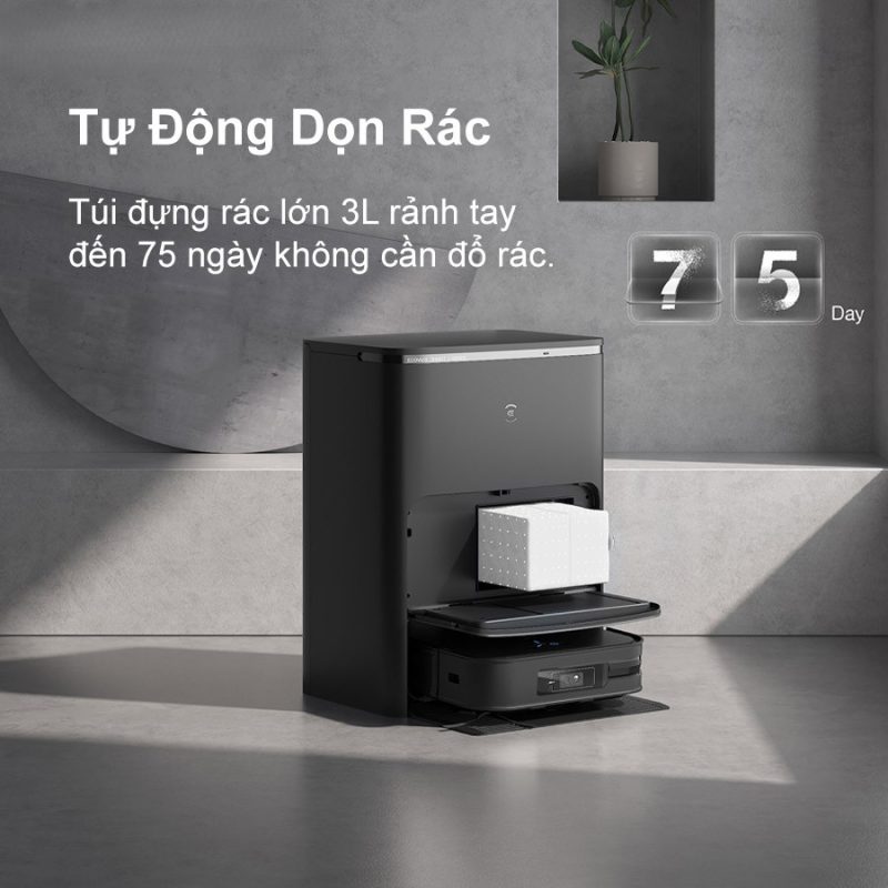 ROBOT HÚT BỤI LAU NHÀ ECOVACS DEEBOT X2 OMNI - 131 ROBOT HÚT BỤI LAU NHÀ ECOVACS DEEBOT X2 OMNI