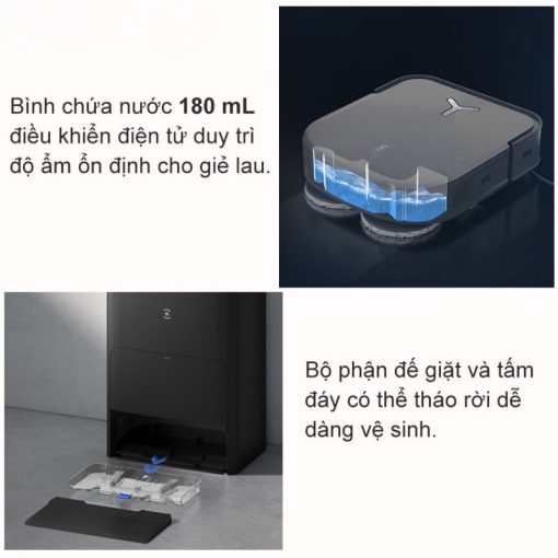 ROBOT HÚT BỤI LAU NHÀ ECOVACS DEEBOT X2 OMNI - 49