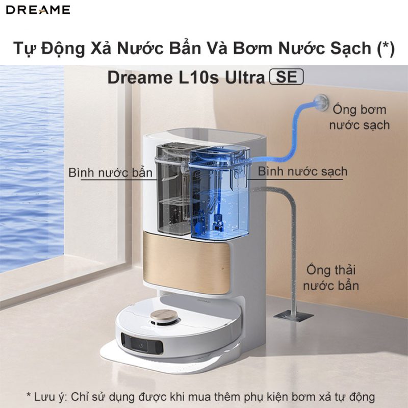 ROBOT HÚT BỤI LAU NHÀ DREAME L10S ULTRA SE - 79 ROBOT HÚT BỤI LAU NHÀ DREAME L10S ULTRA SE