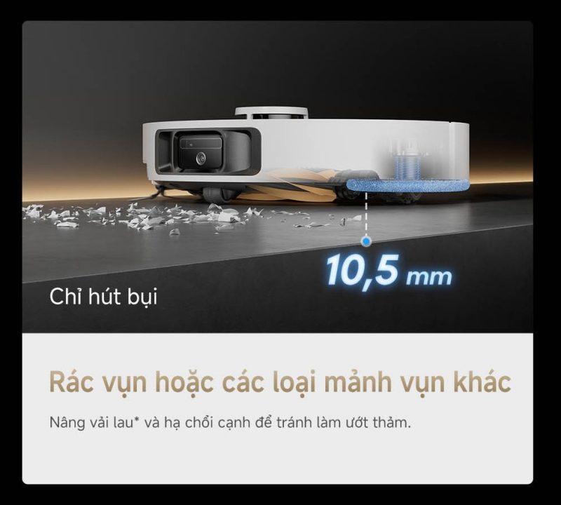 ROBOT HÚT BỤI LAU NHÀ DREAME L40S ULTRA - 76 ROBOT HÚT BỤI LAU NHÀ DREAME L40S ULTRA