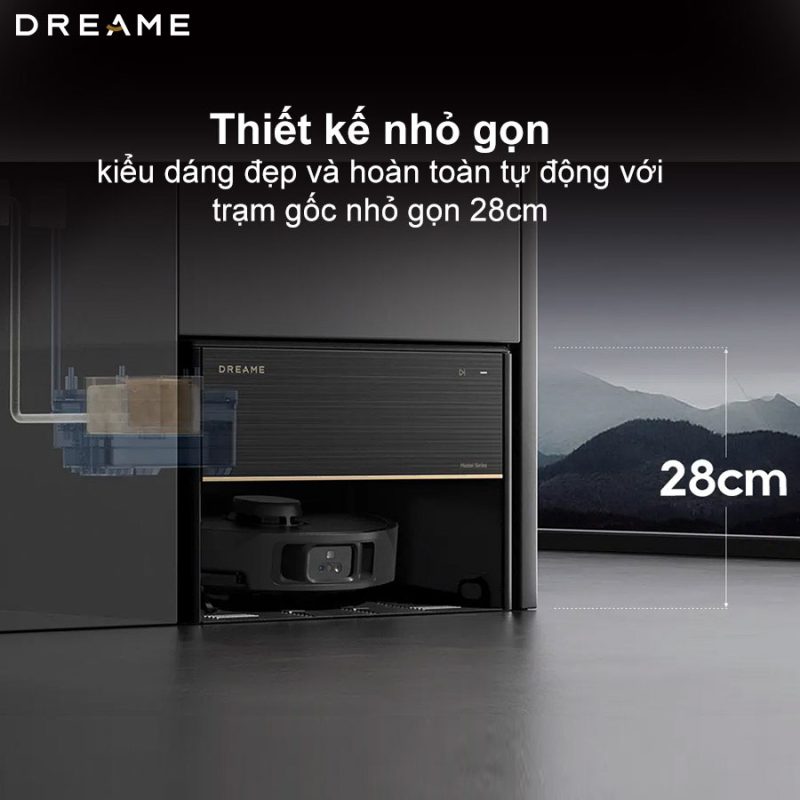 ROBOT HÚT BỤI LAU NHÀ DREAME X40 MASTER - 112 ROBOT HÚT BỤI LAU NHÀ DREAME X40 MASTER