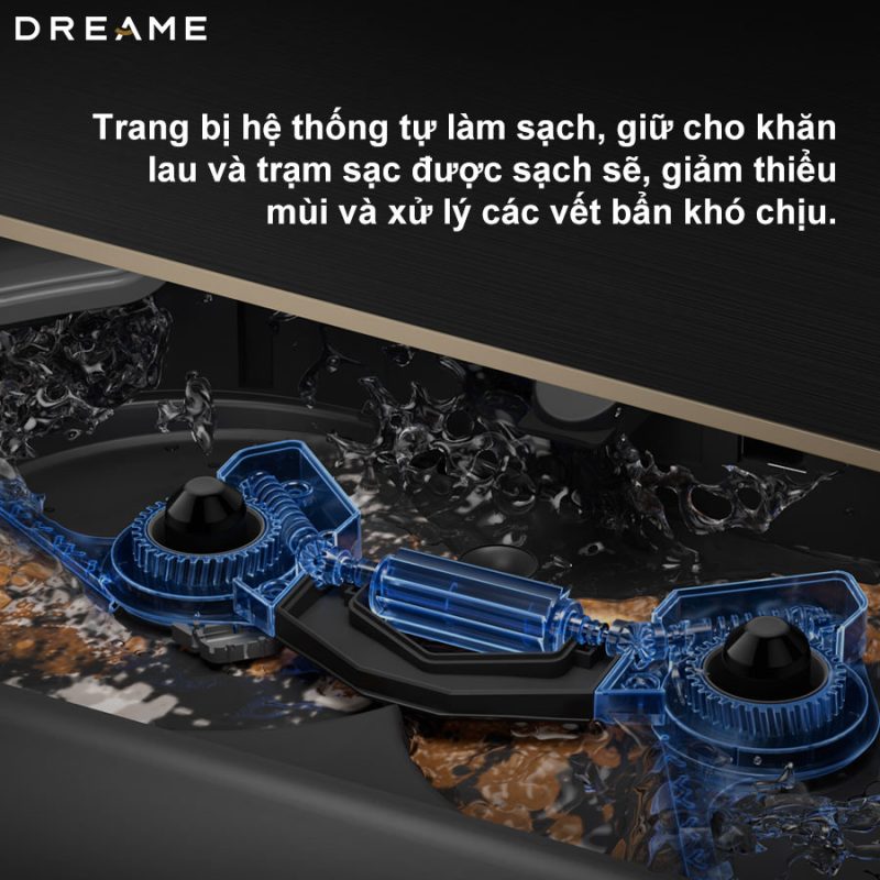 ROBOT HÚT BỤI LAU NHÀ DREAME X40 MASTER - 114 ROBOT HÚT BỤI LAU NHÀ DREAME X40 MASTER