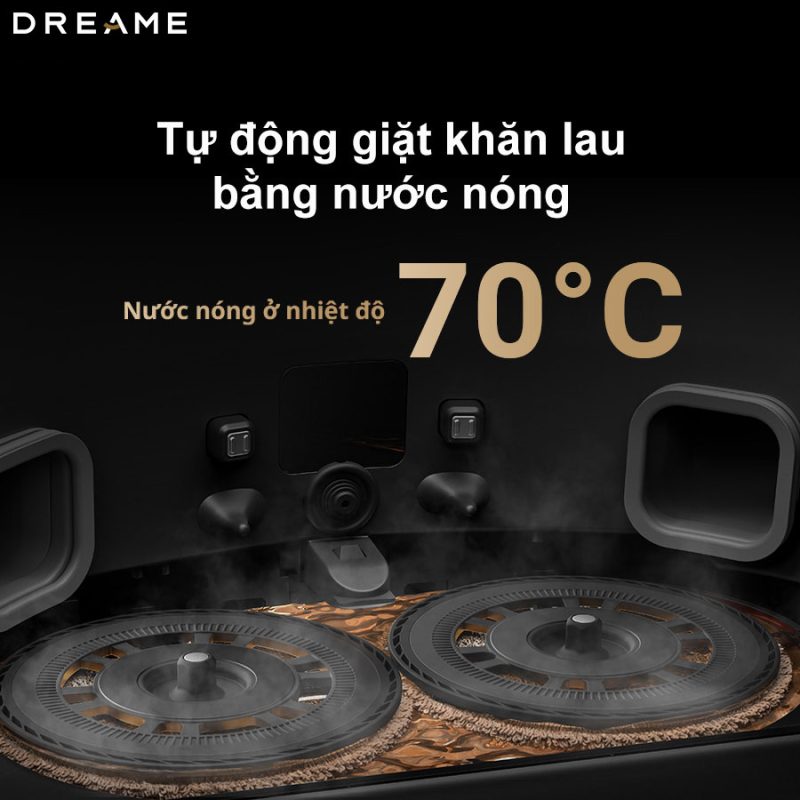 ROBOT HÚT BỤI LAU NHÀ DREAME X40 MASTER - 125 ROBOT HÚT BỤI LAU NHÀ DREAME X40 MASTER