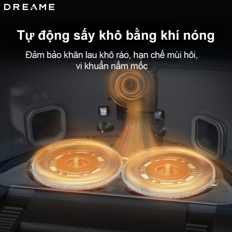 ROBOT HÚT BỤI LAU NHÀ DREAME X40 MASTER - 126 ROBOT HÚT BỤI LAU NHÀ DREAME X40 MASTER