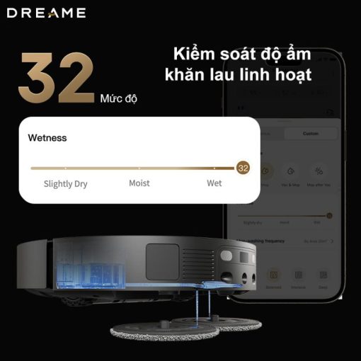 ROBOT HÚT BỤI LAU NHÀ DREAME X40 MASTER - 35