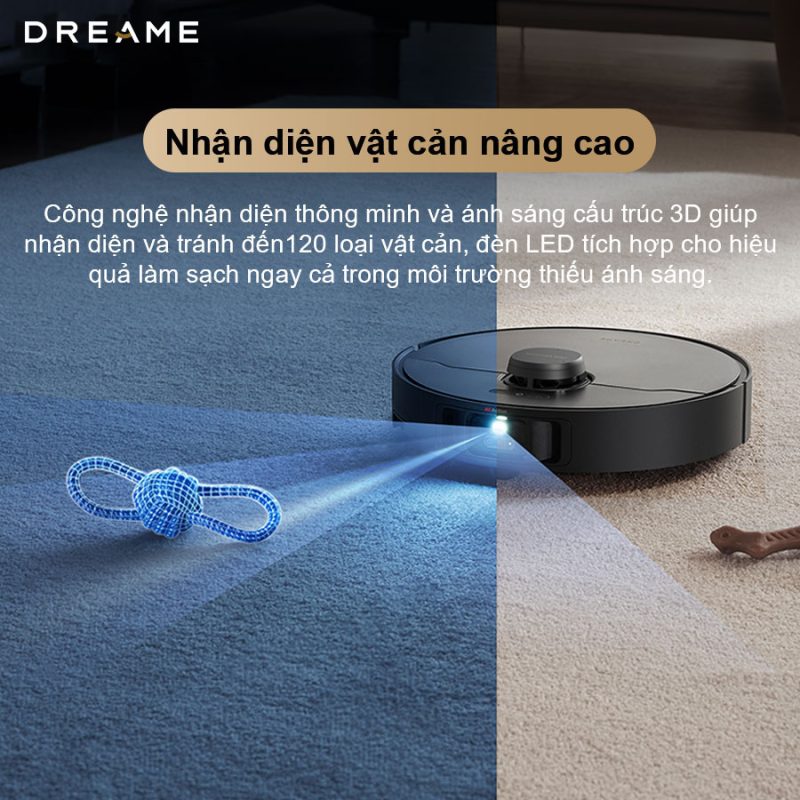 ROBOT HÚT BỤI LAU NHÀ DREAME X40 MASTER - 121 ROBOT HÚT BỤI LAU NHÀ DREAME X40 MASTER