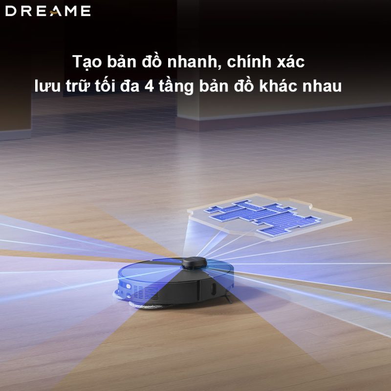 ROBOT HÚT BỤI LAU NHÀ DREAME X40 MASTER - 127 ROBOT HÚT BỤI LAU NHÀ DREAME X40 MASTER