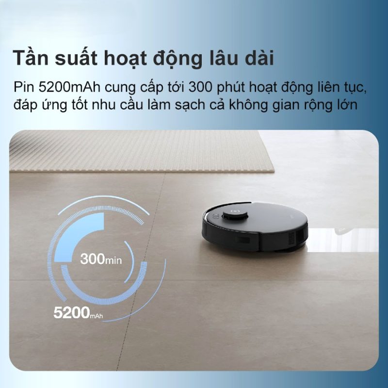 ROBOT HÚT BỤI LAU NHÀ ECOVACS DEEBOT N20 PRO - 84 ROBOT HÚT BỤI LAU NHÀ ECOVACS DEEBOT N20 PRO