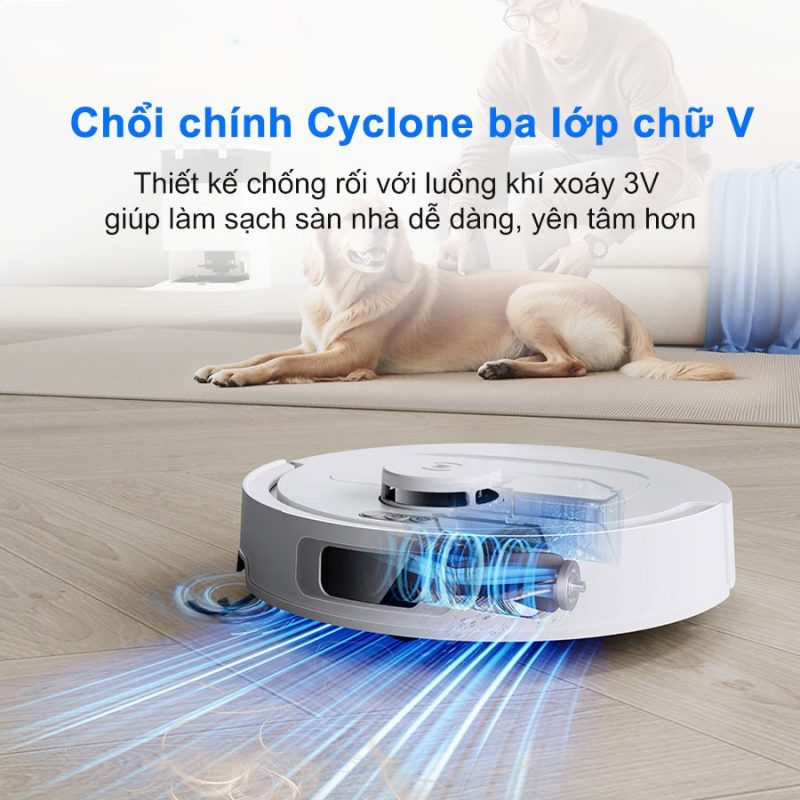 ROBOT HÚT BỤI LAU NHÀ ECOVACS DEEBOT T30C - 103 ROBOT HÚT BỤI LAU NHÀ ECOVACS DEEBOT T30C