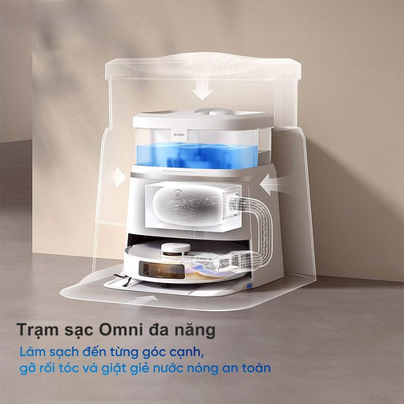 ROBOT HÚT BỤI LAU NHÀ ECOVACS DEEBOT T30 OMNI - 78 ROBOT HÚT BỤI LAU NHÀ ECOVACS DEEBOT T30 OMNI