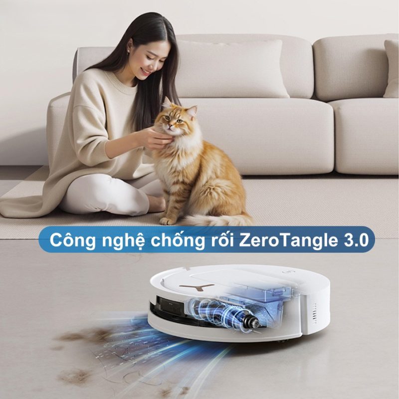 ROBOT HÚT BỤI LAU NHÀ ECOVACS DEEBOT T80 OMNI - 143 ROBOT HÚT BỤI LAU NHÀ ECOVACS DEEBOT T80 OMNI