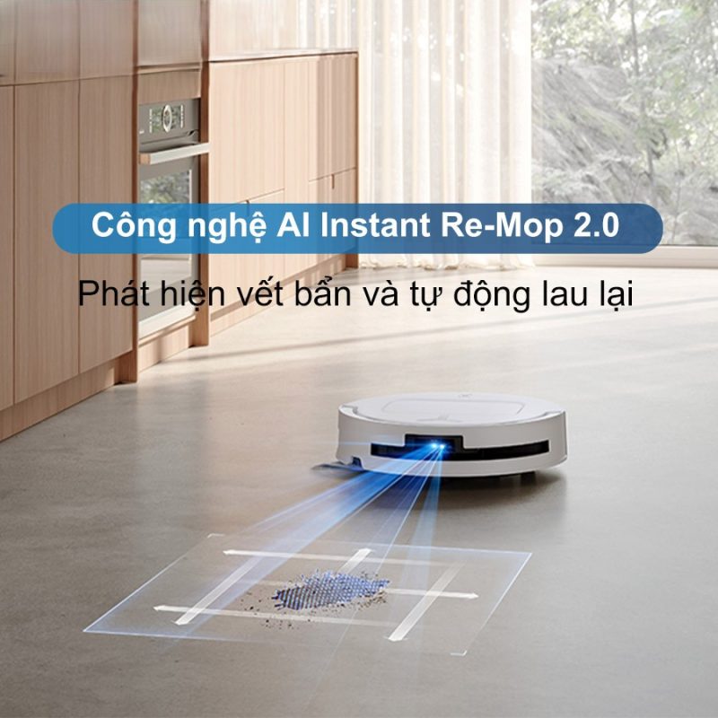 ROBOT HÚT BỤI LAU NHÀ ECOVACS DEEBOT T80 OMNI - 148 ROBOT HÚT BỤI LAU NHÀ ECOVACS DEEBOT T80 OMNI