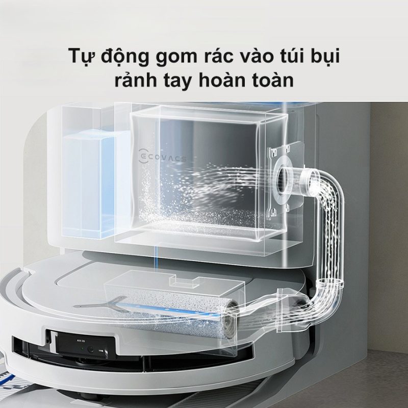 ROBOT HÚT BỤI LAU NHÀ ECOVACS DEEBOT T80 OMNI - 158 ROBOT HÚT BỤI LAU NHÀ ECOVACS DEEBOT T80 OMNI