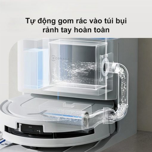 ROBOT HÚT BỤI LAU NHÀ ECOVACS DEEBOT T80 OMNI - 51